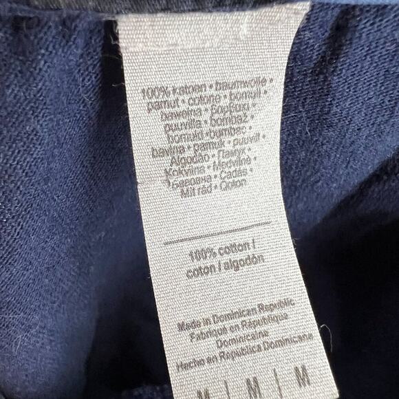 Vintage Walt Disney Mickey Mouse PSU Nittany Lions Blue Short Sleeve Mens Medium - Picture 4 of 5